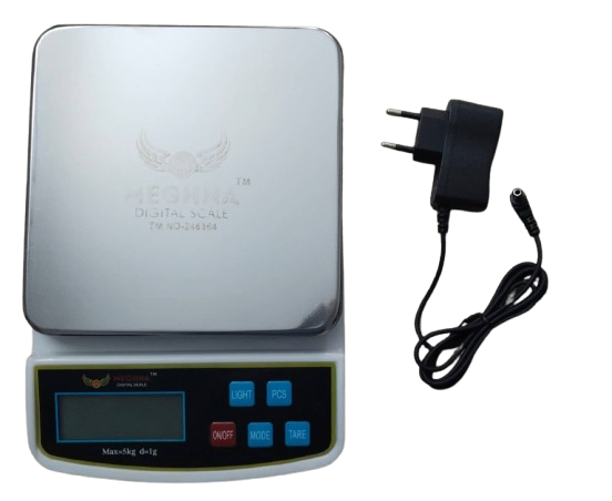 Meghna Kitchen Scale Metal Tray With Charger